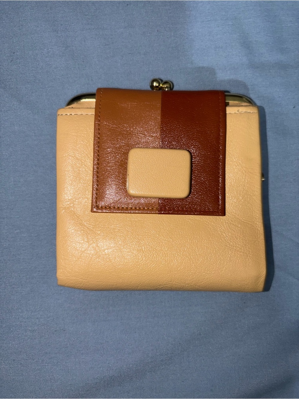 Vintage BUXTON Wallet/Coin Purse – Genuine Color-Block Leather
